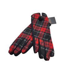 IMPERIAL STUDIOS Tartan Gloves Women Plaid Pattern Winter Gloves Touchscreen with Warm Fleece Lining Royal Tartan Traditions Gloves Cold Weather Windproof
