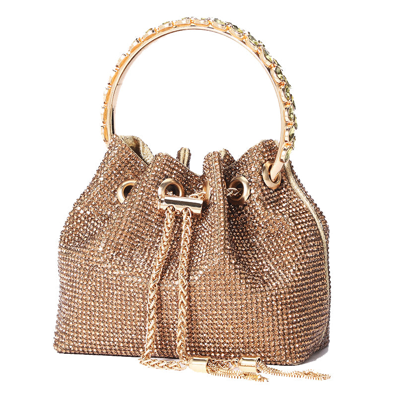 Women's Evening Handbag, Sparkling Rhinestone Glitter Shoulder Bag Clutch  Purses Party Handbags Wedding Dinner Bag for Girls Cosmetic Accessories