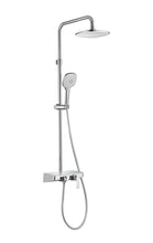Imperial Living Shower System with Thermostatic Shower Mixer, Shower Mixer Set 9'' Rainfall Shower Head Smart Control Chrome Shower Column System