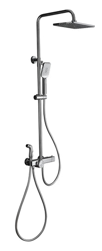 Imperial Living Shower System with Thermostatic Shower Mixer , Shower Mixer Set 13'' Rainfall Shower Head Smart Control Chrome Shower Column System
