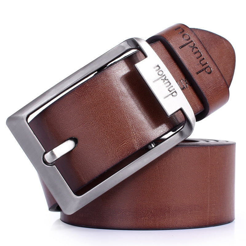 Men's belt  ceinture dnuxlou luxury faux leather belt for men trouser belts