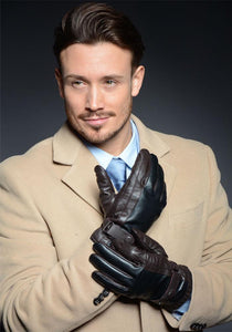 MARCO MENS SOFT LAMBS NAPPA LEATHER GLOVES