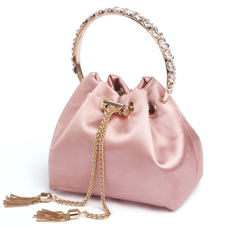 Handbag Jimmy Choo Pink in Suede - 30512829